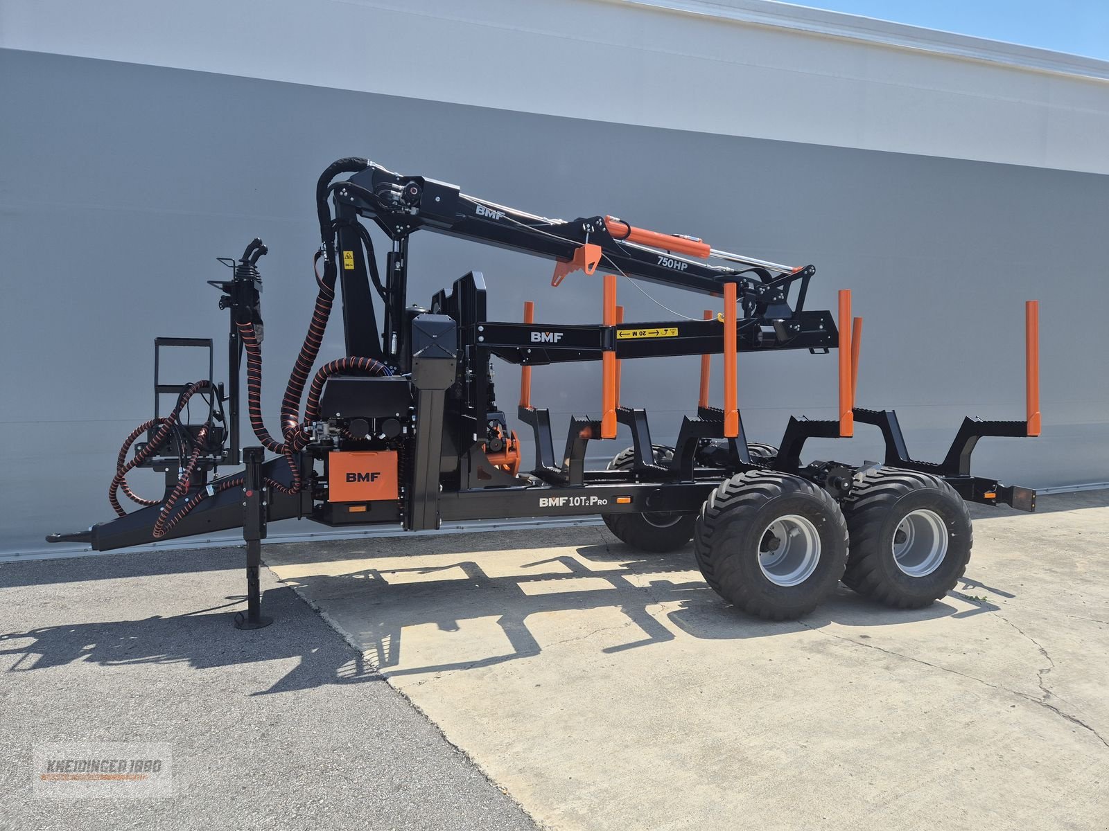 Rückewagen & Rückeanhänger a típus BMF 10T2 Pro 750HP, Neumaschine ekkor: Altenfelden (Kép 1)