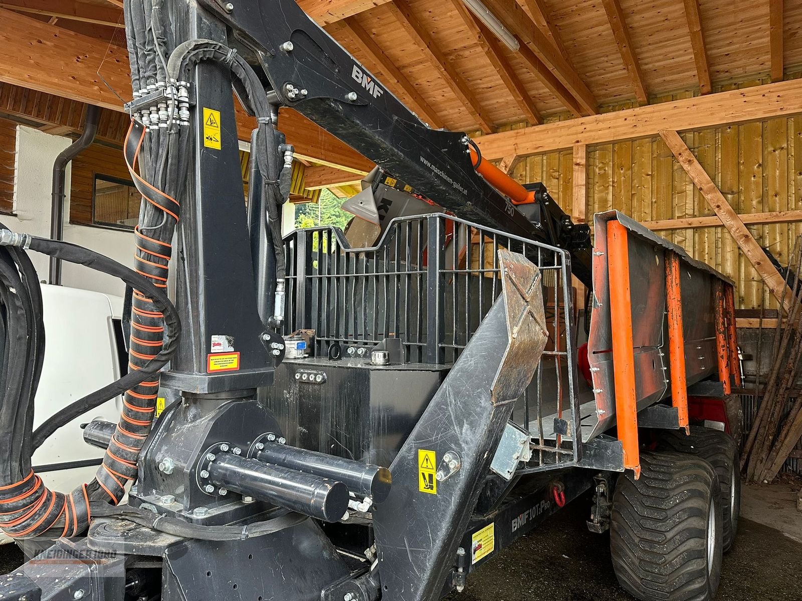 Rückewagen & Rückeanhänger типа BMF 10T2Pro 750, Gebrauchtmaschine в Altenfelden (Фотография 1)