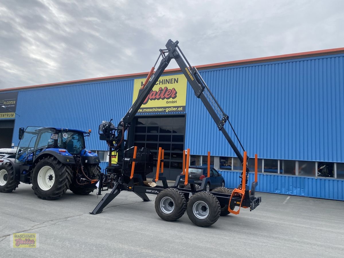 Rückewagen & Rückeanhänger a típus BMF 10T2Pro mit Kran 850HP und Hochsitz, Neumaschine ekkor: Kötschach (Kép 3)