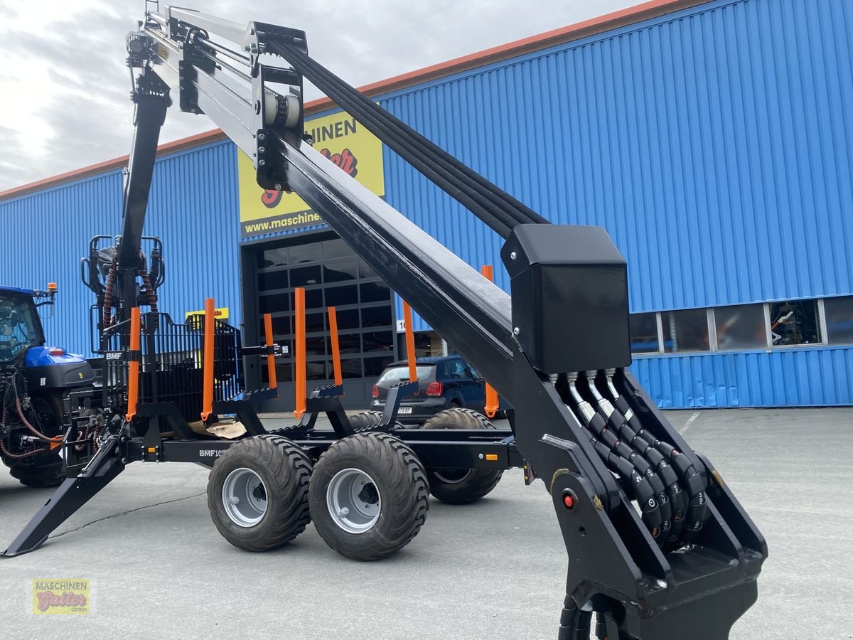 Rückewagen & Rückeanhänger a típus BMF 10T2Pro mit Kran 850HP und Hochsitz, Neumaschine ekkor: Kötschach (Kép 9)