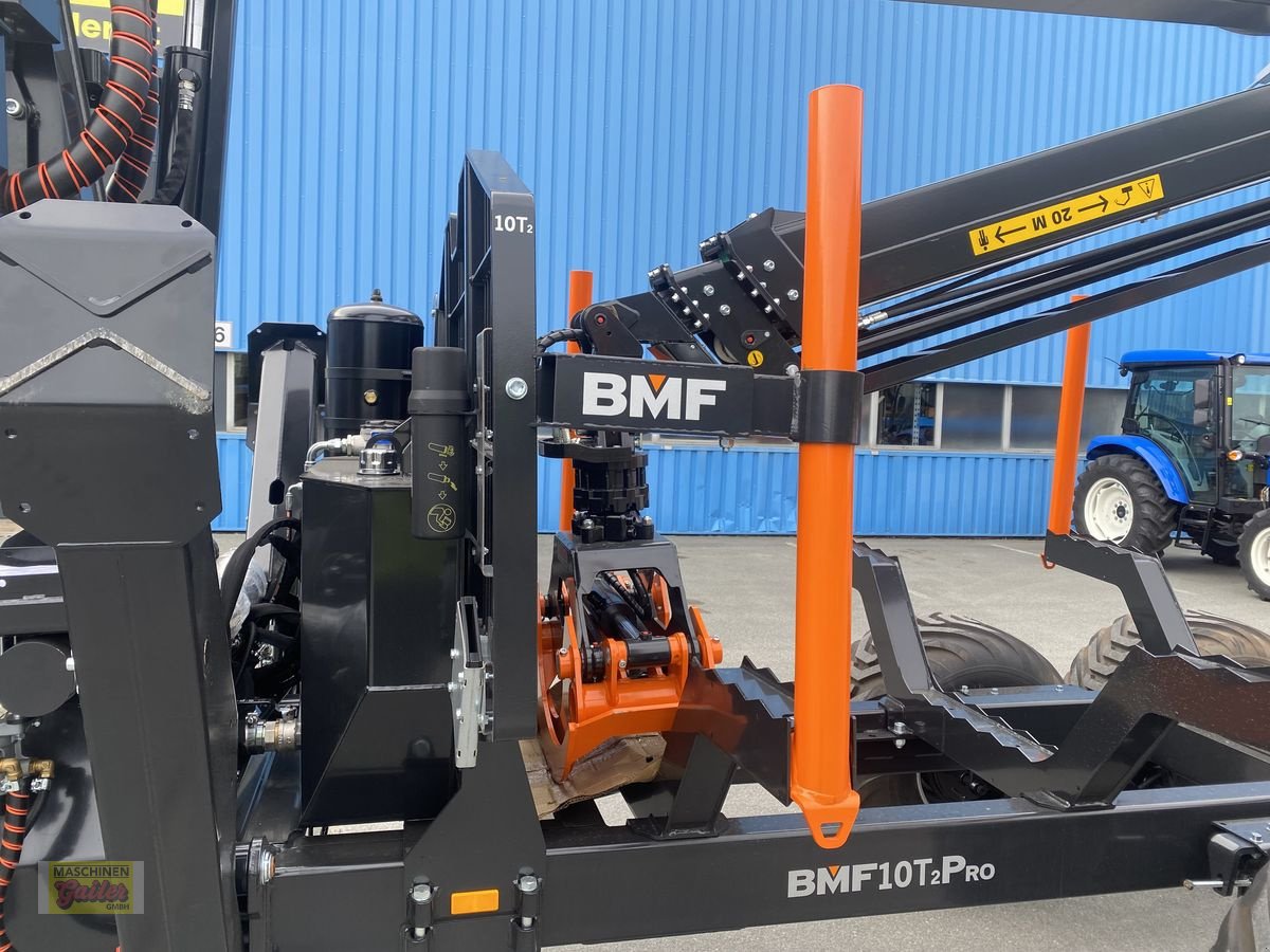 Rückewagen & Rückeanhänger a típus BMF 10T2Pro mit Kran 850HP und Hochsitz, Neumaschine ekkor: Kötschach (Kép 21)