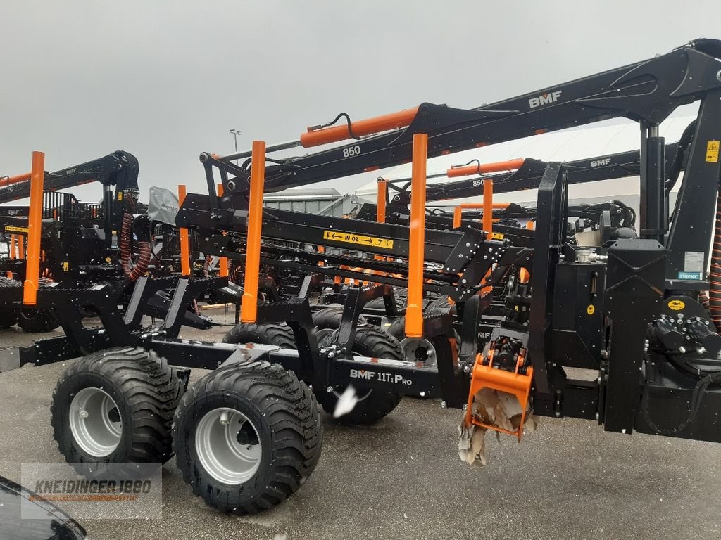 Rückewagen & Rückeanhänger des Typs BMF 11T1 PRO 850Kran, Gebrauchtmaschine in Altenfelden (Bild 3)