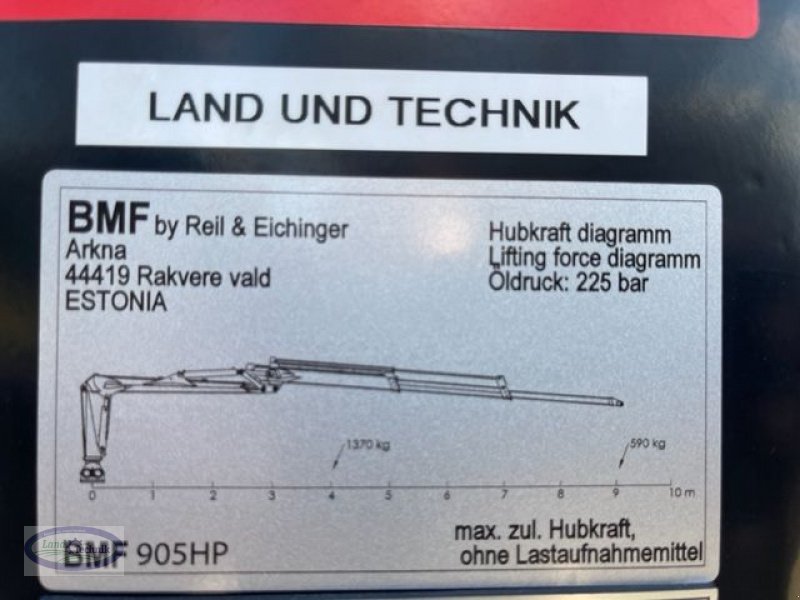 Rückewagen & Rückeanhänger a típus BMF 12 T2 905 HP, Neumaschine ekkor: Münzkirchen (Kép 13)