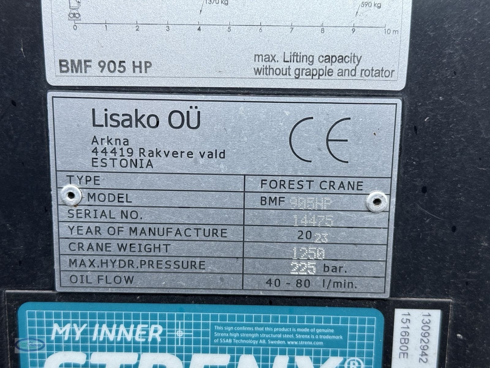 Rückewagen & Rückeanhänger typu BMF 12T2 905, Gebrauchtmaschine v Münzkirchen (Obrázek 11)