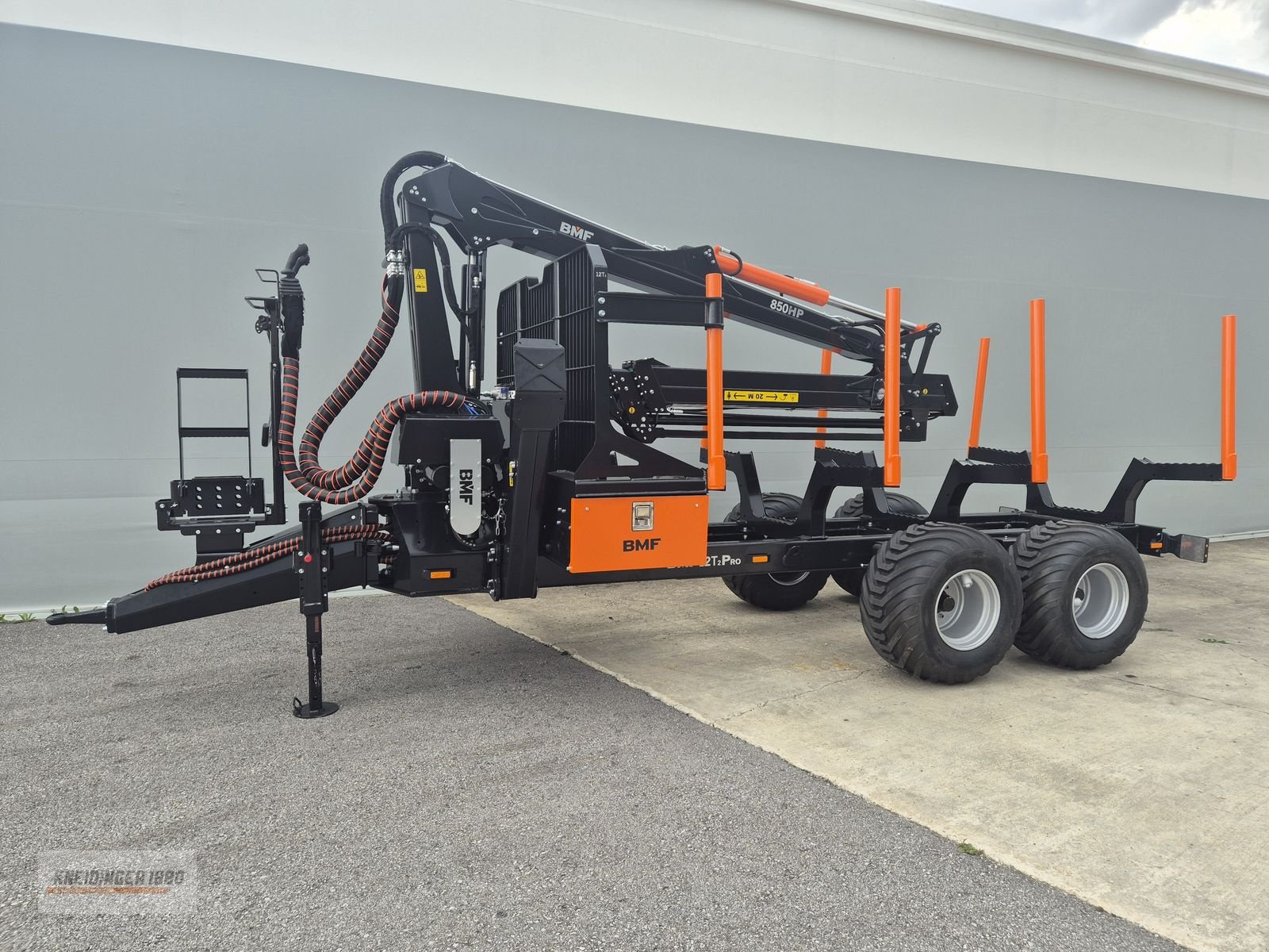 Rückewagen & Rückeanhänger Türe ait BMF 12T2Pro 850HP, Neumaschine içinde Altenfelden (resim 1)