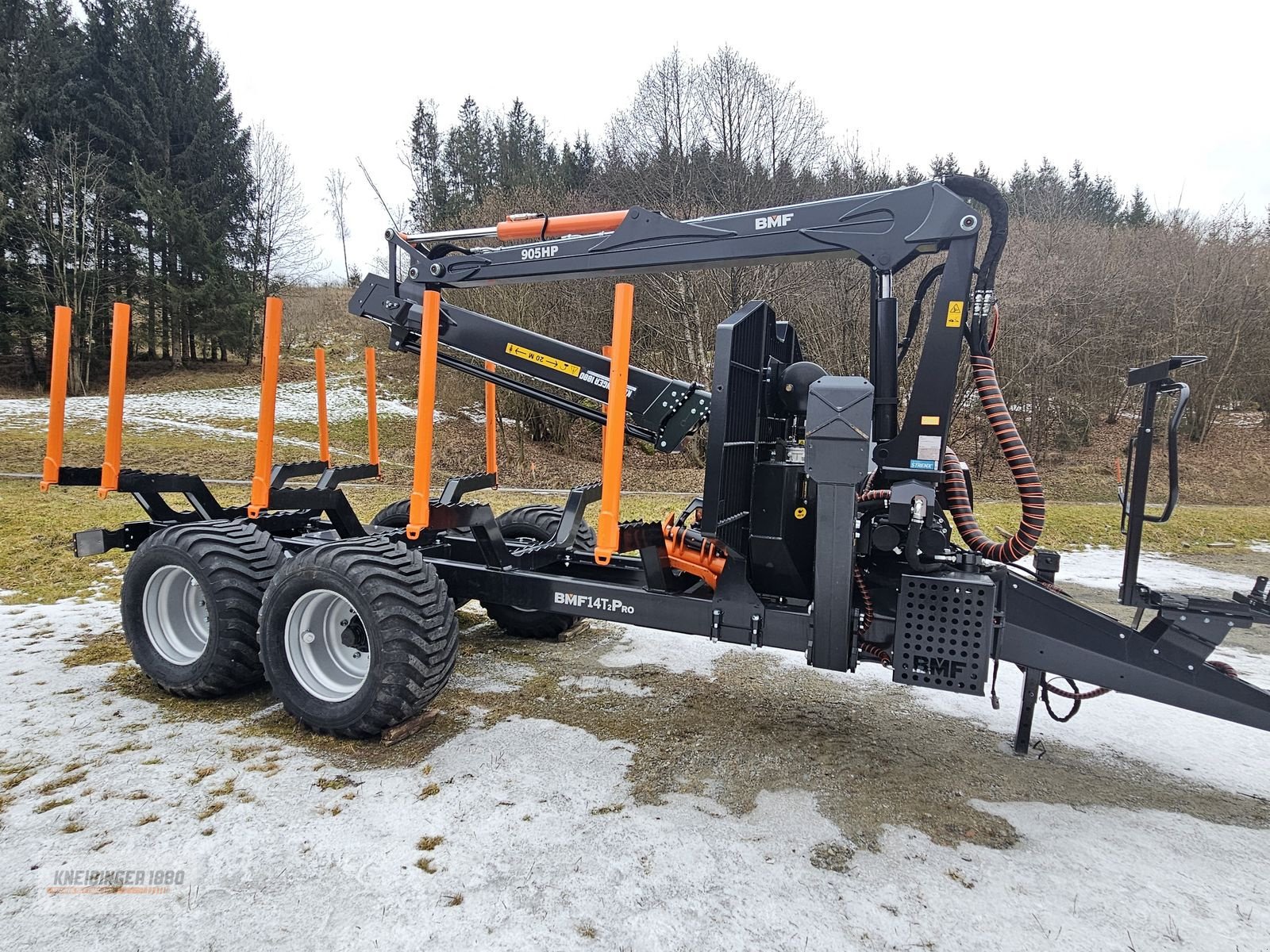 Rückewagen & Rückeanhänger des Typs BMF 14t2 /905 hp, Neumaschine in Altenfelden (Bild 1)