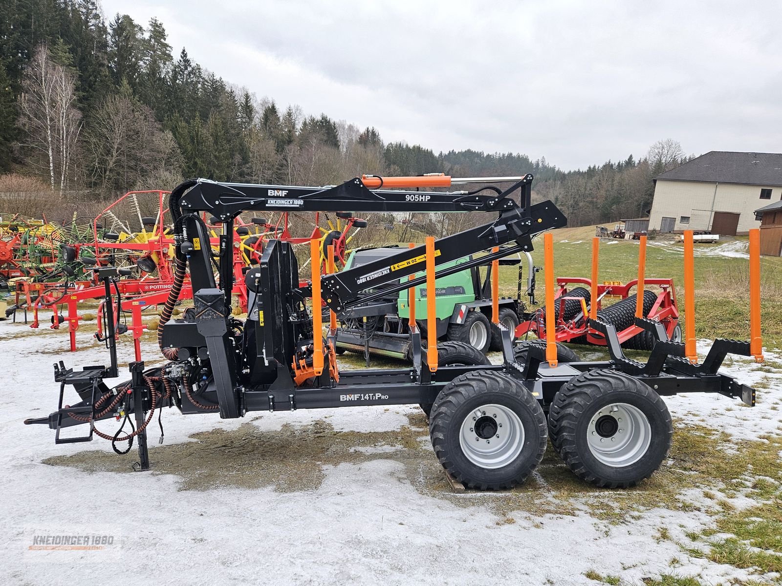 Rückewagen & Rückeanhänger des Typs BMF 14t2 /905 hp, Neumaschine in Altenfelden (Bild 5)