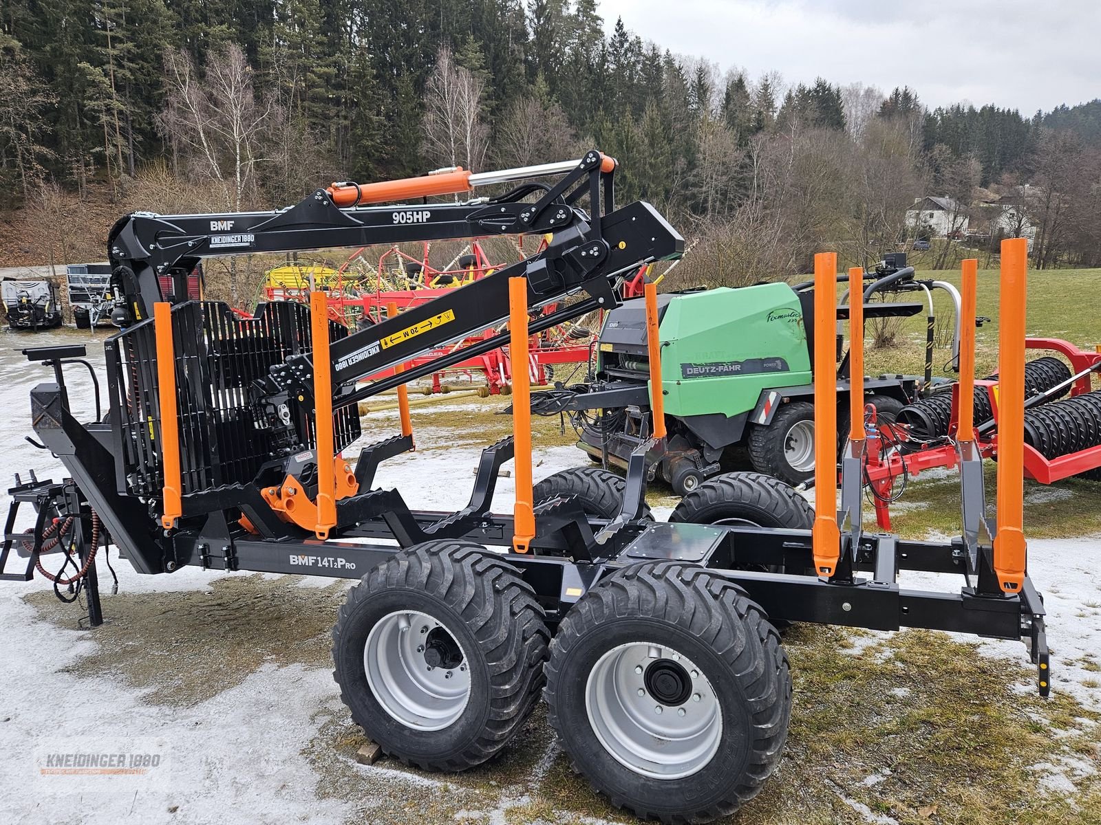 Rückewagen & Rückeanhänger des Typs BMF 14t2 /905 hp, Neumaschine in Altenfelden (Bild 7)