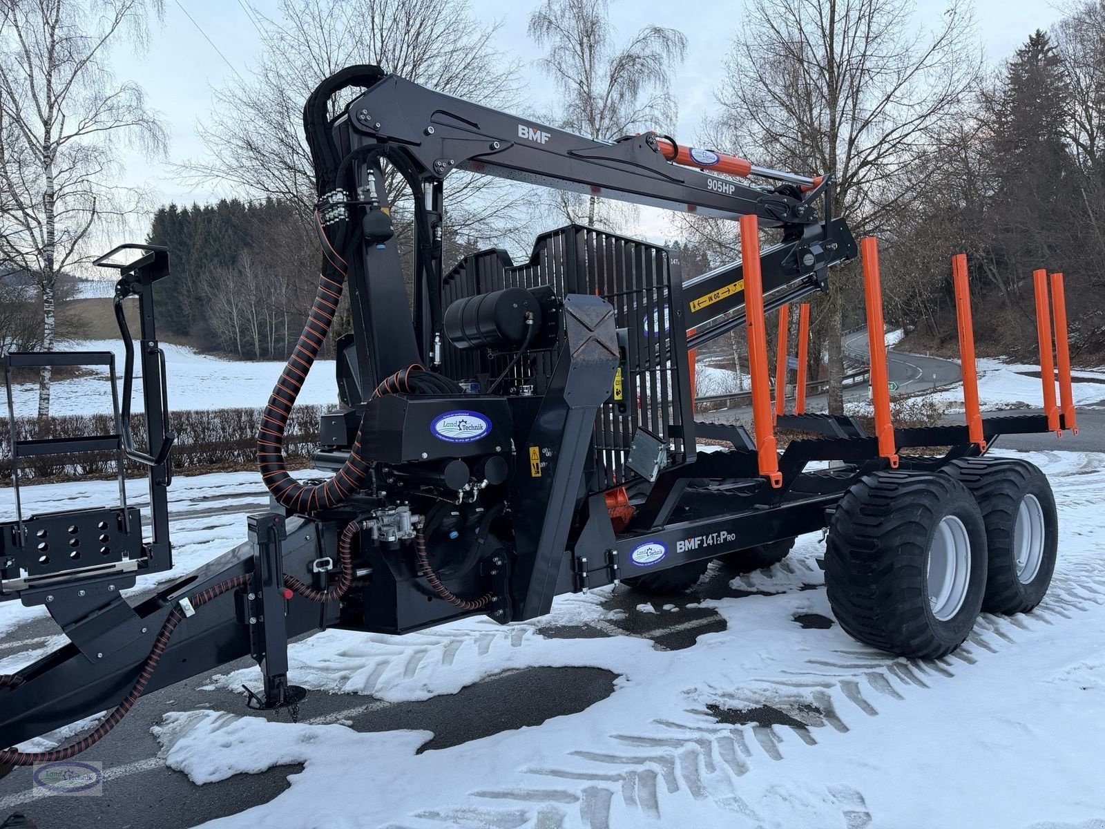 Rückewagen & Rückeanhänger typu BMF 14T2 905 HP, Gebrauchtmaschine w Münzkirchen (Zdjęcie 26)