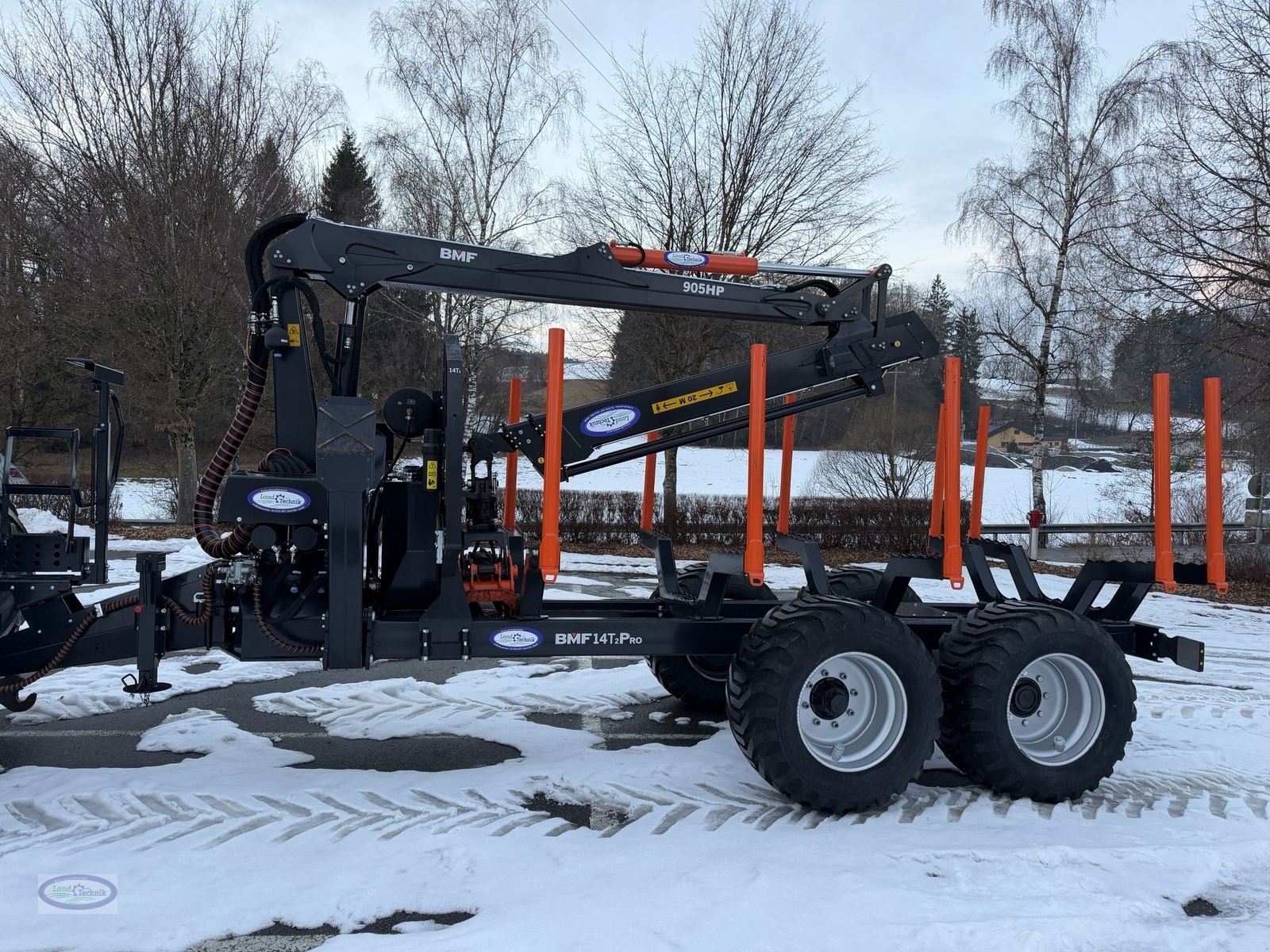Rückewagen & Rückeanhänger typu BMF 14T2 905 HP, Gebrauchtmaschine w Münzkirchen (Zdjęcie 2)