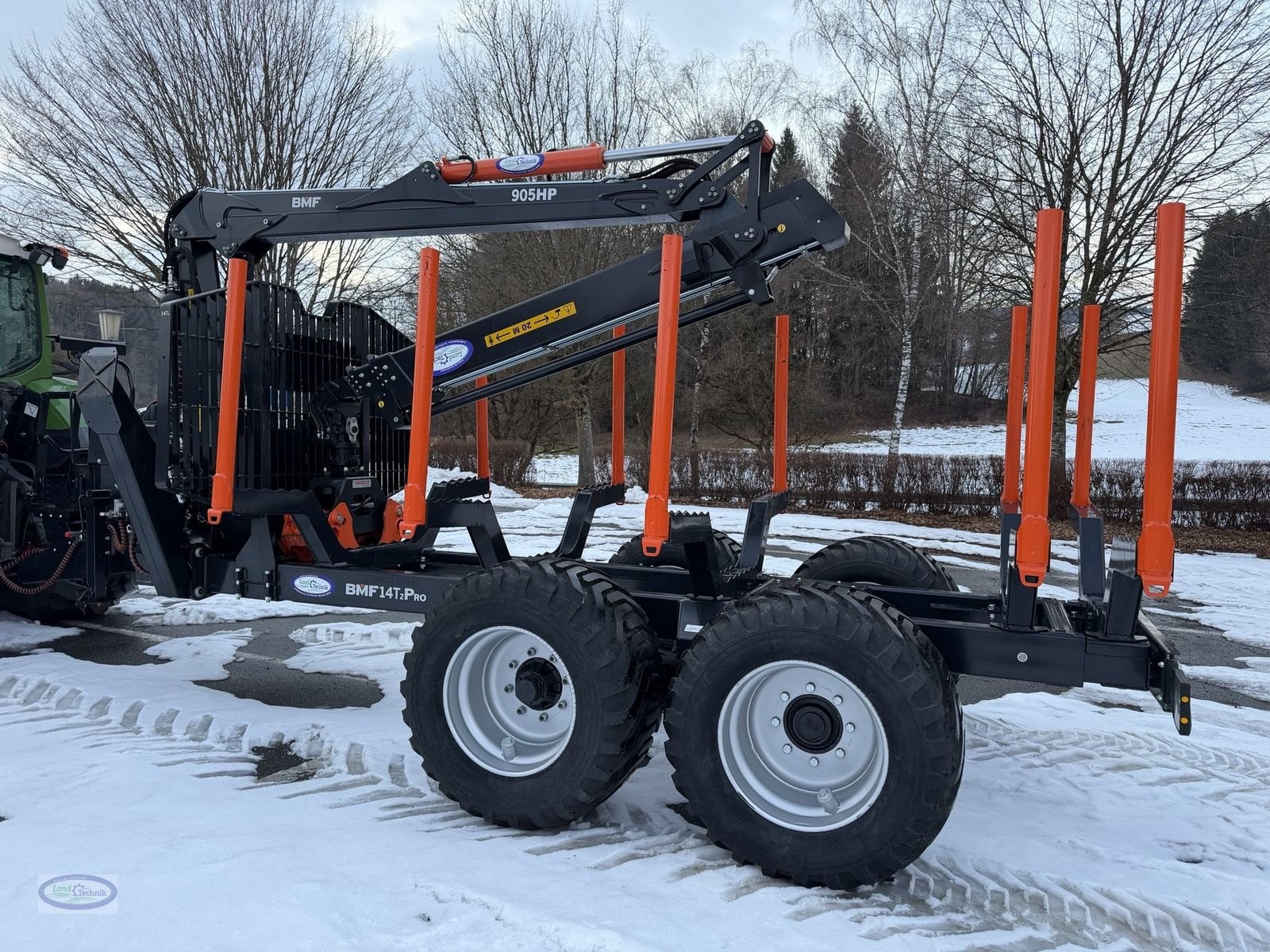 Rückewagen & Rückeanhänger typu BMF 14T2 905 HP, Gebrauchtmaschine w Münzkirchen (Zdjęcie 3)