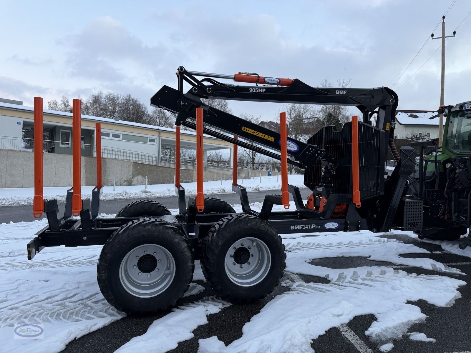 Rückewagen & Rückeanhänger typu BMF 14T2 905 HP, Gebrauchtmaschine w Münzkirchen (Zdjęcie 8)