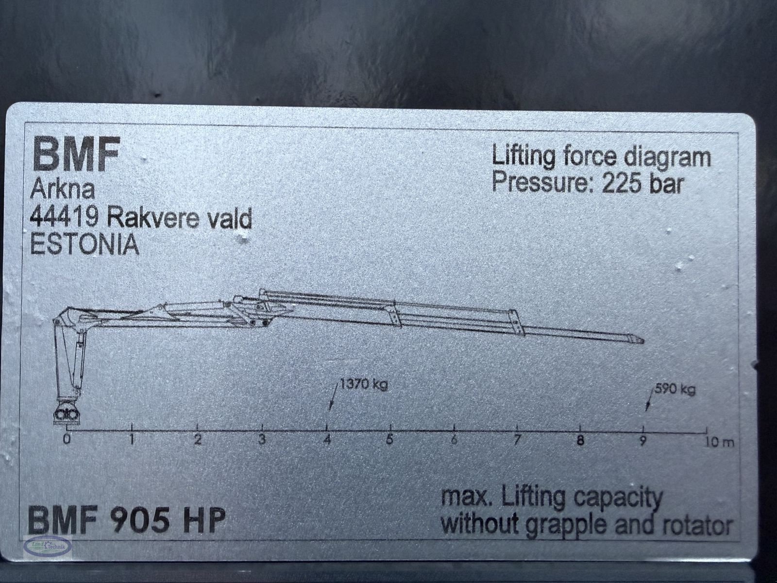 Rückewagen & Rückeanhänger typu BMF 14T2 905 HP, Gebrauchtmaschine w Münzkirchen (Zdjęcie 10)
