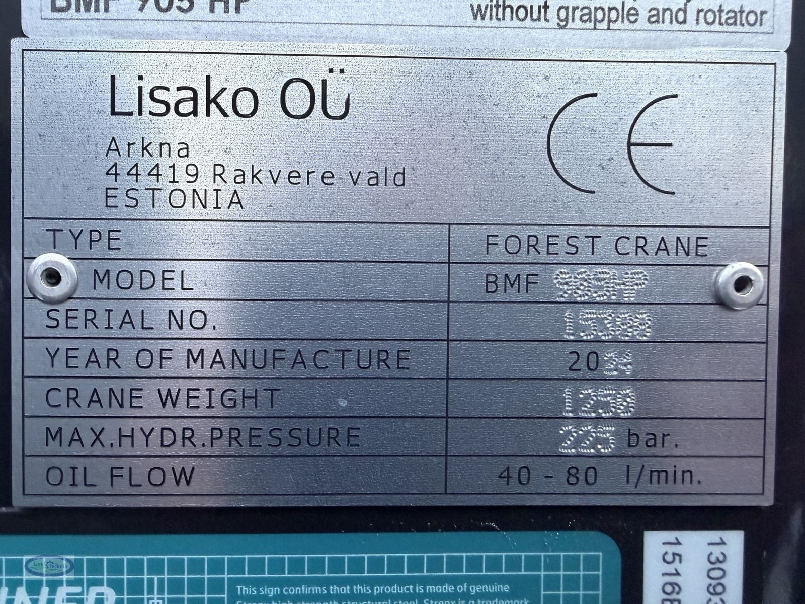 Rückewagen & Rückeanhänger typu BMF 14T2 905 HP, Gebrauchtmaschine w Münzkirchen (Zdjęcie 11)