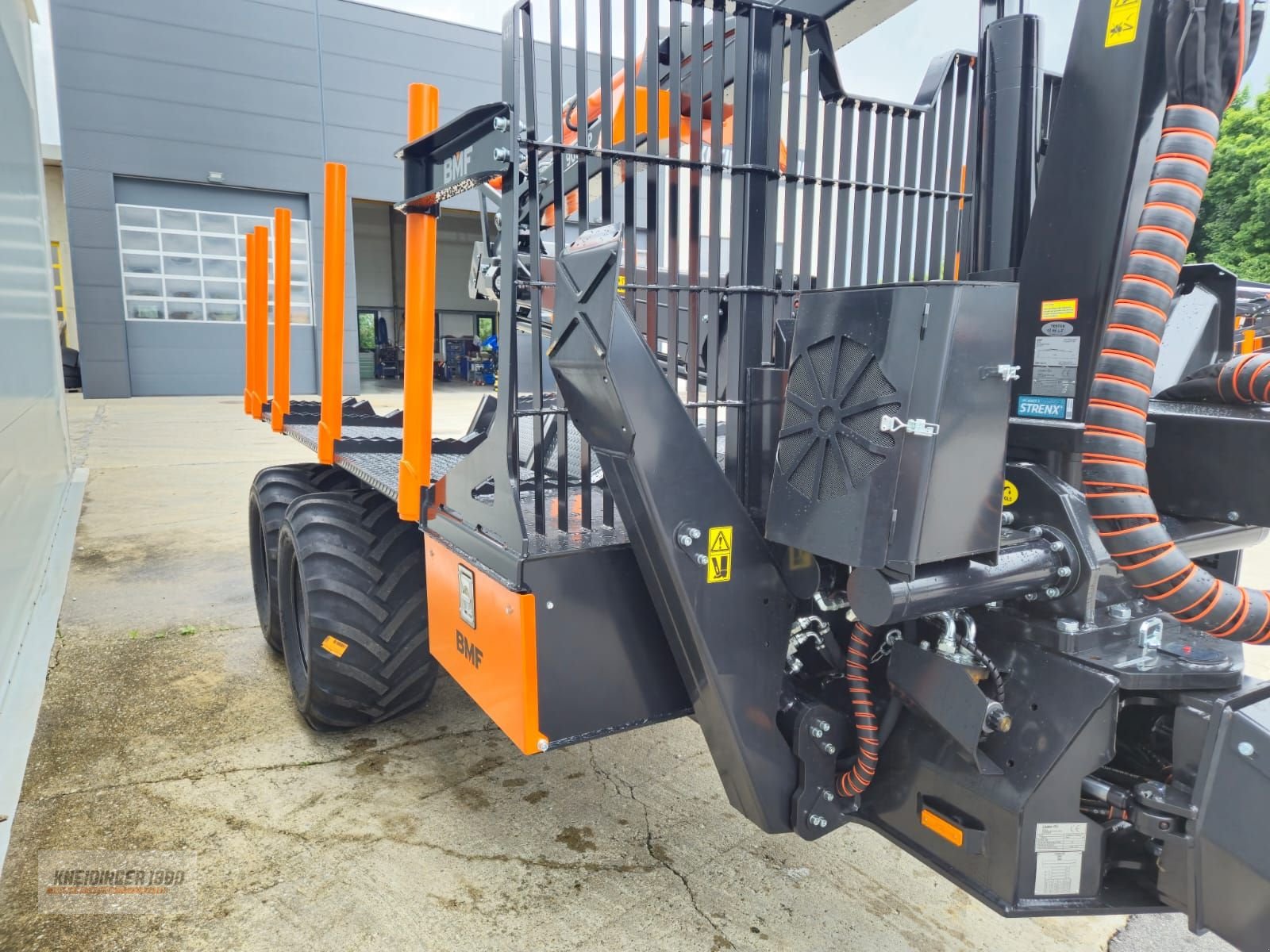 Rückewagen & Rückeanhänger Türe ait BMF 14T2Pro 905HP, Neumaschine içinde Altenfelden (resim 8)