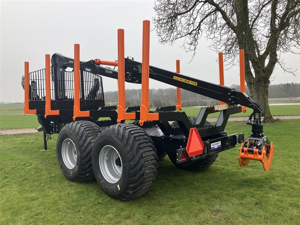 Rückewagen & Rückeanhänger typu BMF 17 t. skovvogn med 9 m. kran, Gebrauchtmaschine v Fredericia (Obrázek 2)