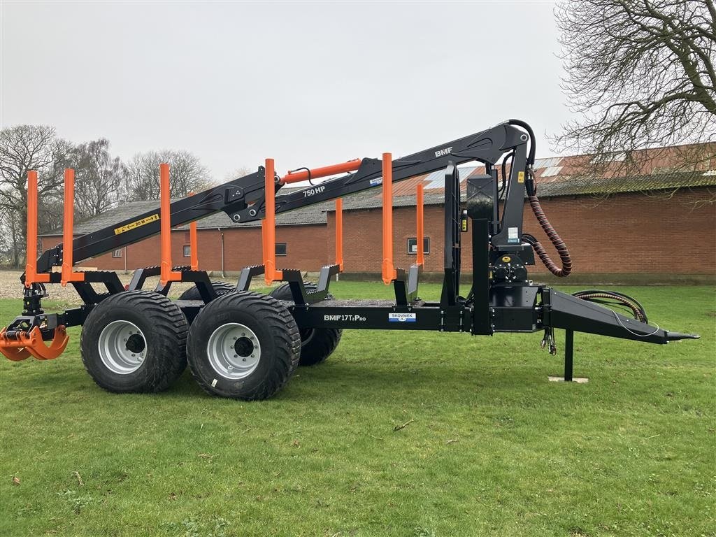 Rückewagen & Rückeanhänger typu BMF 17 t. skovvogn med 9 m. kran, Gebrauchtmaschine v Fredericia (Obrázek 1)