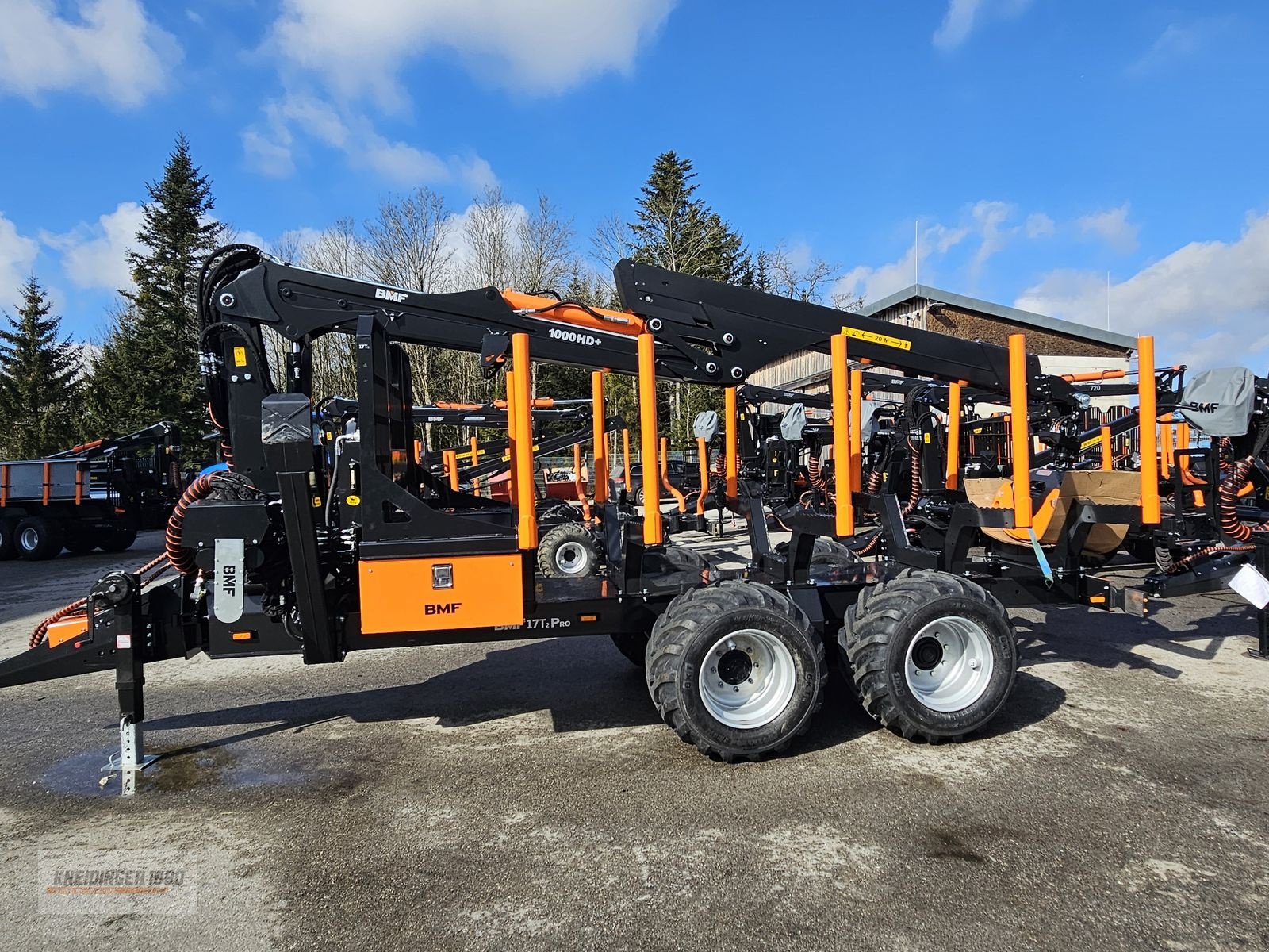 Rückewagen & Rückeanhänger des Typs BMF 17T2/ 1000 HD +, Neumaschine in Altenfelden (Bild 2)