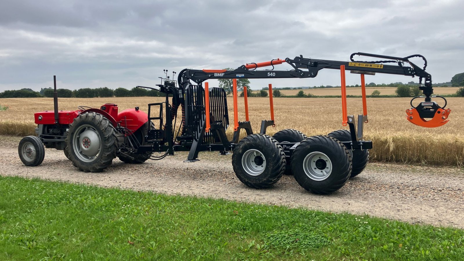 Rückewagen & Rückeanhänger типа BMF 5 t. skovvogn med 4,3 m kran, Gebrauchtmaschine в Fredericia (Фотография 3)