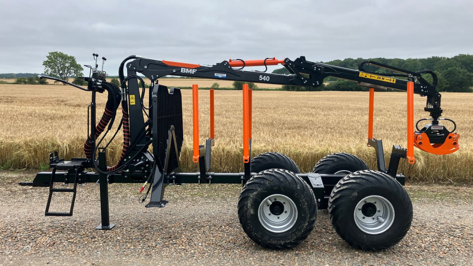 Rückewagen & Rückeanhänger типа BMF 5 t. skovvogn med 4,3 m kran, Gebrauchtmaschine в Fredericia (Фотография 6)