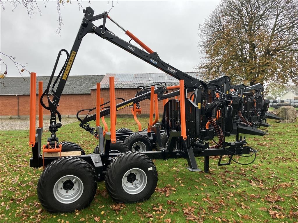 Rückewagen & Rückeanhänger des Typs BMF 7 t. skovvogn med 4,3 m kran, Gebrauchtmaschine in Fredericia (Bild 1)