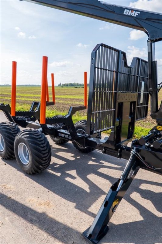 Rückewagen & Rückeanhänger typu BMF 8 t. skovvogn med 6,5 m. kran, Gebrauchtmaschine w Fredericia (Zdjęcie 2)