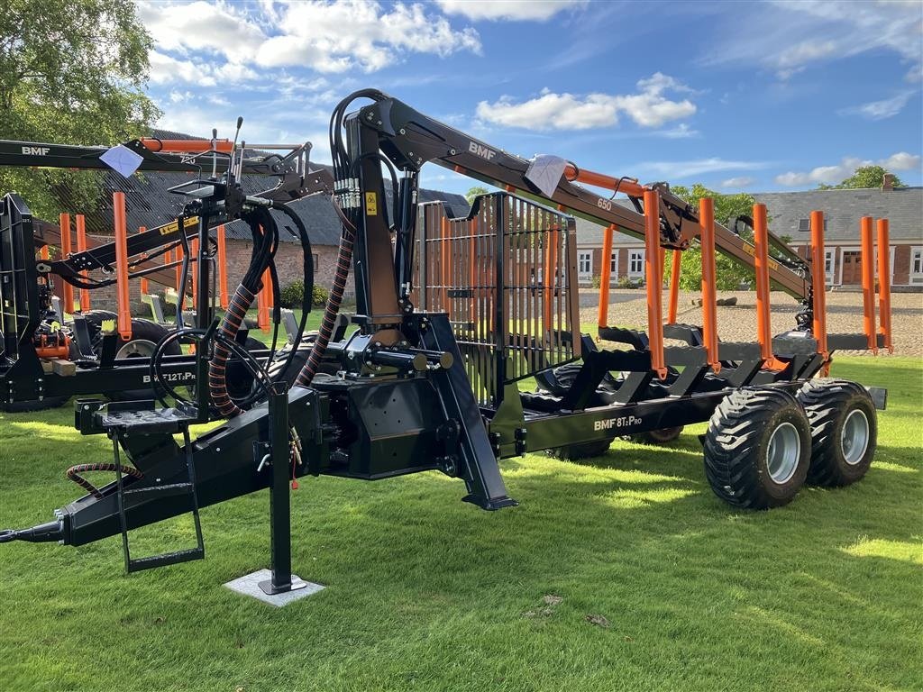 Rückewagen & Rückeanhänger typu BMF 8 t. skovvogn med 6,5 m. kran, Gebrauchtmaschine w Fredericia (Zdjęcie 3)