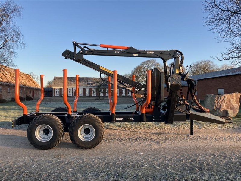 Rückewagen & Rückeanhänger a típus BMF 8 t. skovvogn med 6,5 m. kran, Gebrauchtmaschine ekkor: Fredericia (Kép 1)