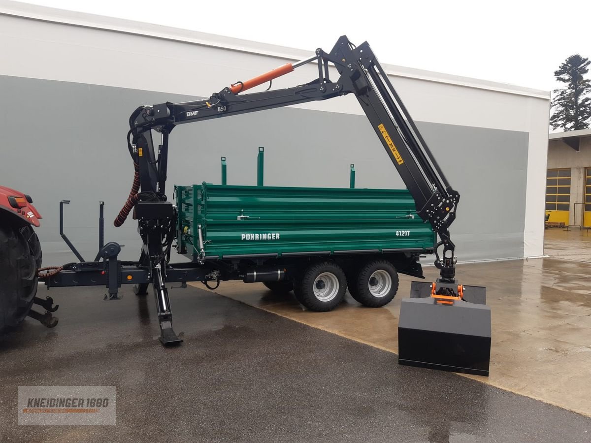 Rückewagen & Rückeanhänger a típus BMF 850 / Pühringer 4121 T, Neumaschine ekkor: Altenfelden (Kép 1)