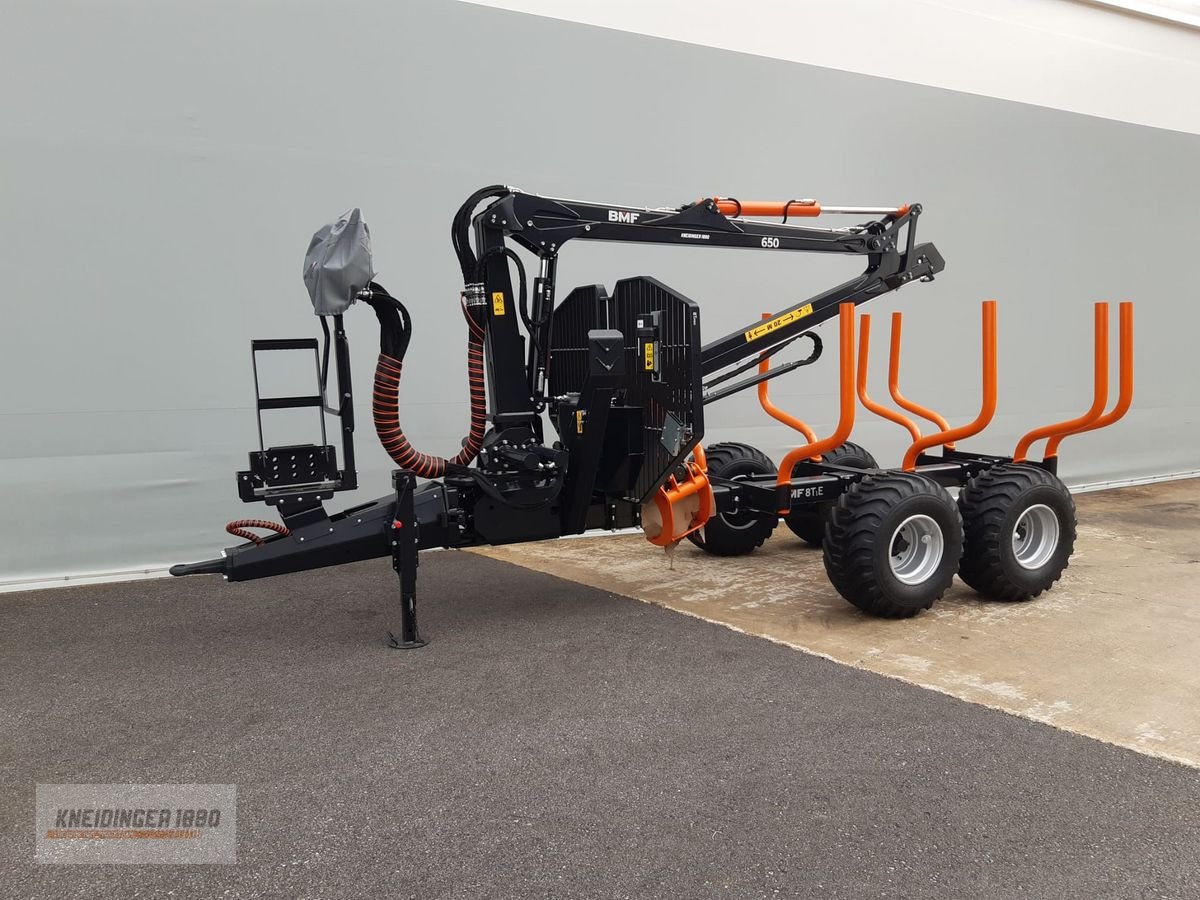 Rückewagen & Rückeanhänger a típus BMF 8T1 E / Kran 650, Neumaschine ekkor: Altenfelden (Kép 1)