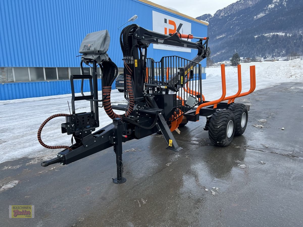 Rückewagen & Rückeanhänger a típus BMF 8T1 mit Kran BMF 650, Neumaschine ekkor: Kötschach (Kép 8)