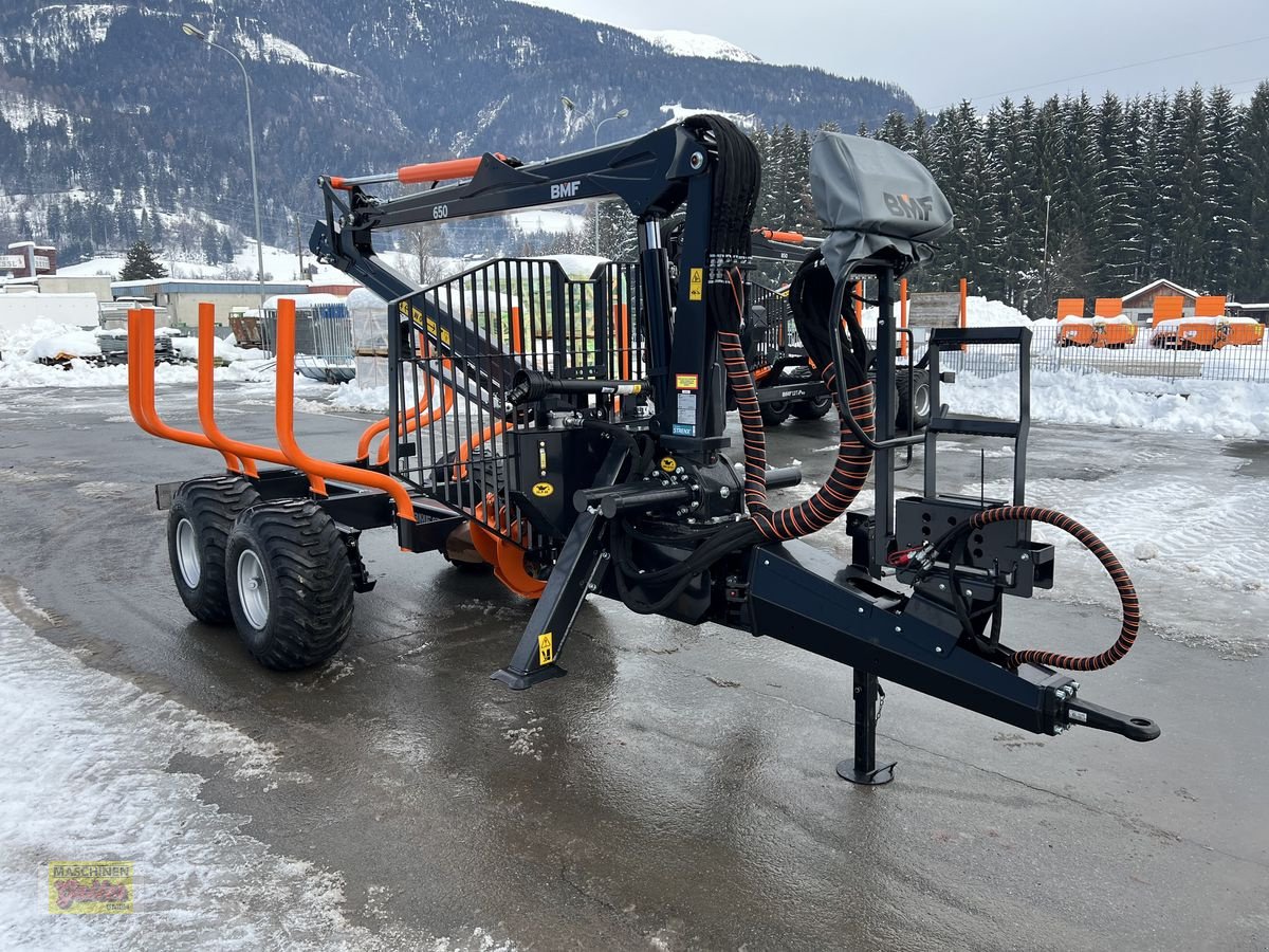 Rückewagen & Rückeanhänger a típus BMF 8T1 mit Kran BMF 650, Neumaschine ekkor: Kötschach (Kép 2)