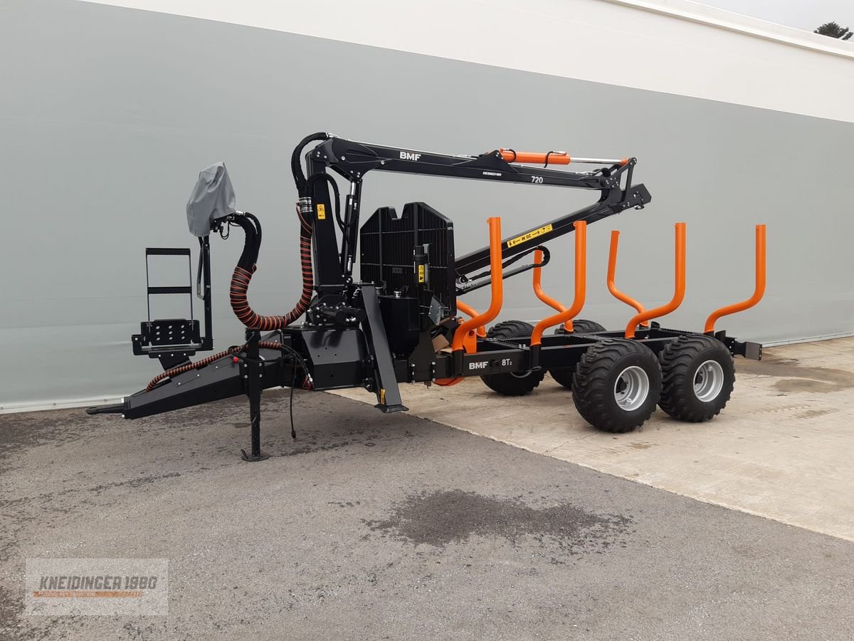 Rückewagen & Rückeanhänger a típus BMF 8T2 / Kran 720, Neumaschine ekkor: Altenfelden (Kép 1)