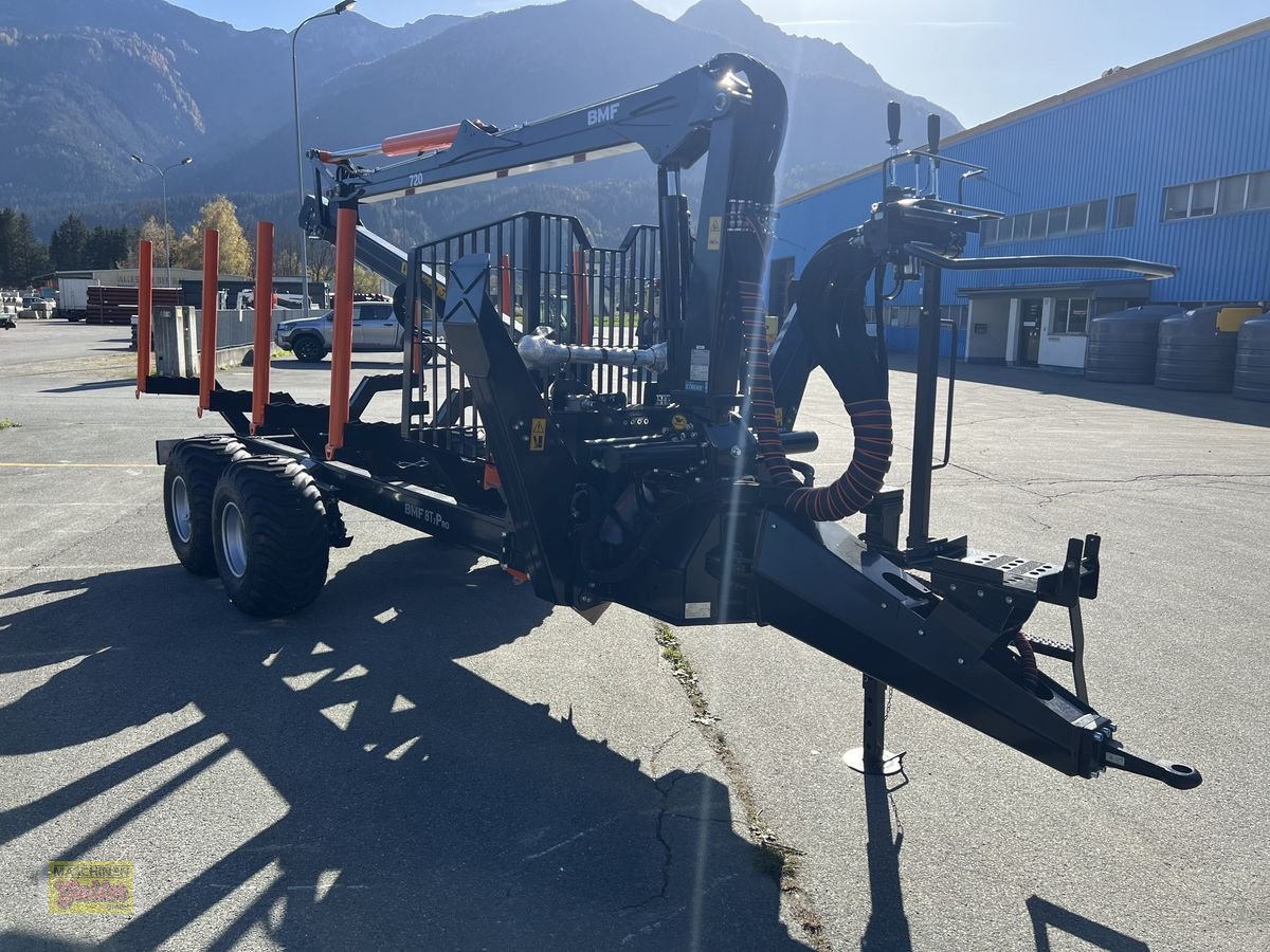 Rückewagen & Rückeanhänger typu BMF 8T2 PRO Doppelrahmen mit Kran BMF 720, Neumaschine w Kötschach (Zdjęcie 8)