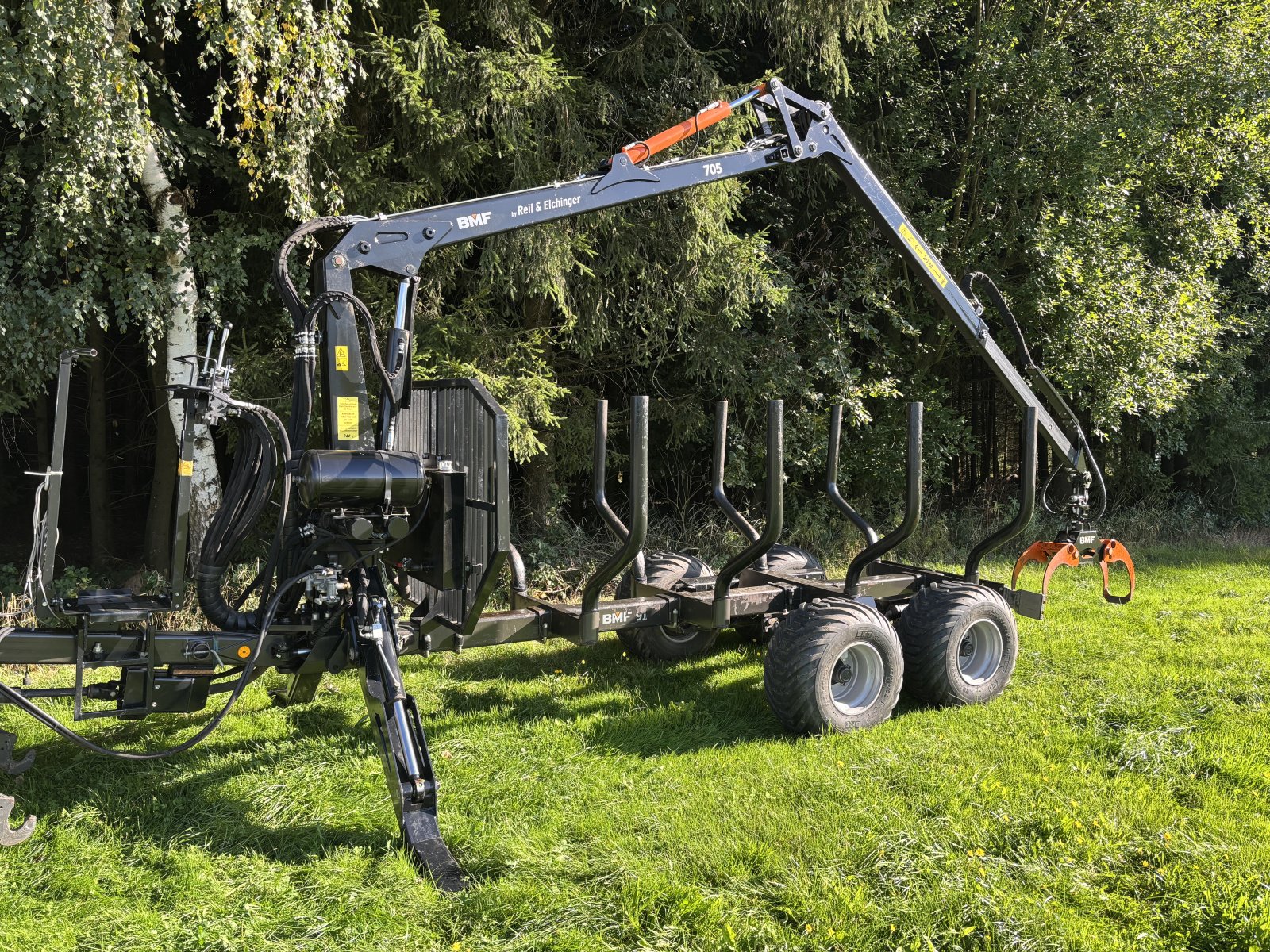 Rückewagen & Rückeanhänger typu BMF 91, Gebrauchtmaschine v Kirchendemenreuth (Obrázek 2)