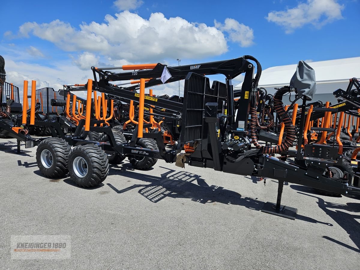 Rückewagen & Rückeanhänger des Typs BMF 9t1E Pro /720 Kran, Neumaschine in Altenfelden (Bild 12)