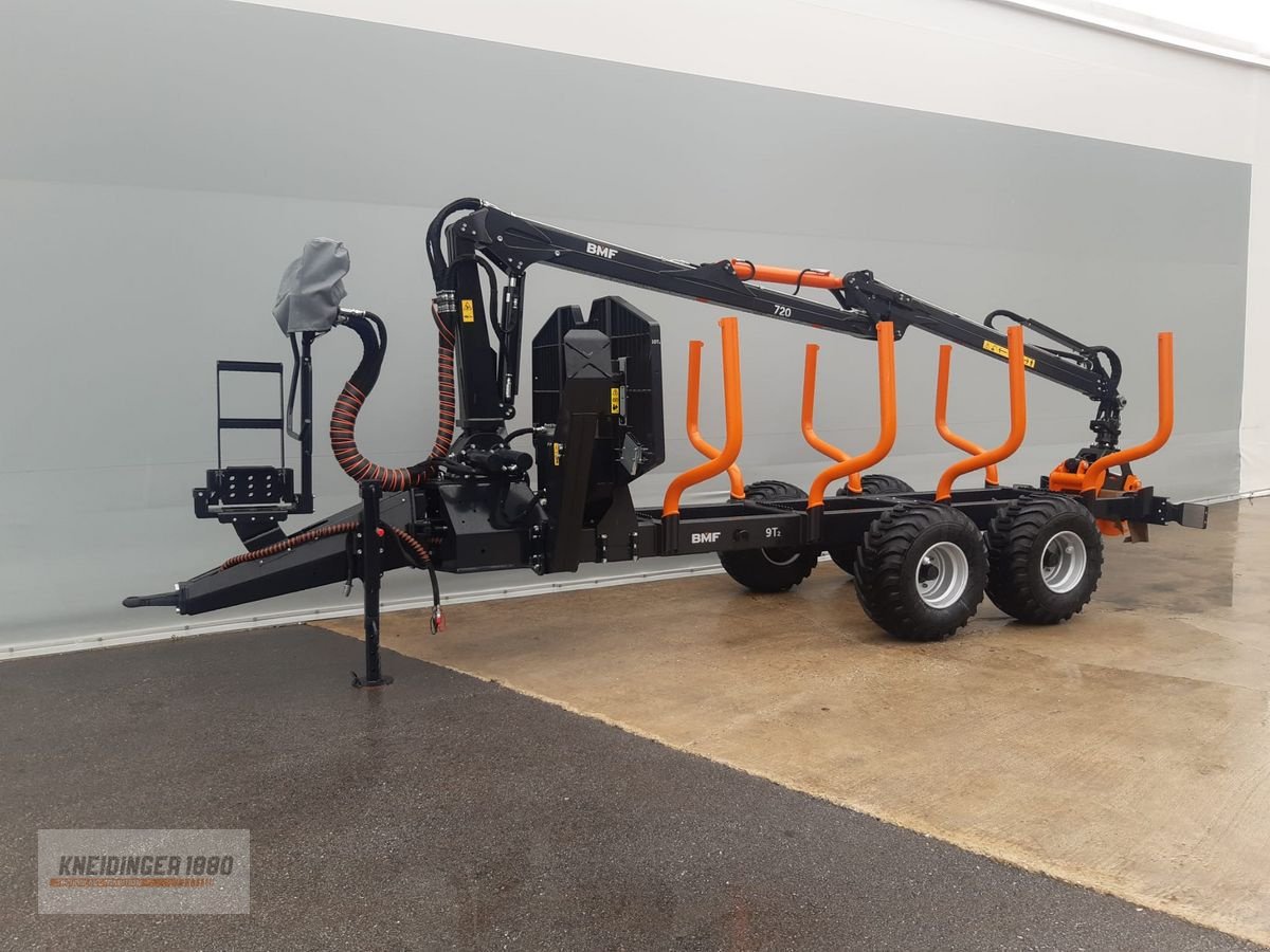 Rückewagen & Rückeanhänger a típus BMF 9T2 / Kran 720, Neumaschine ekkor: Altenfelden (Kép 1)