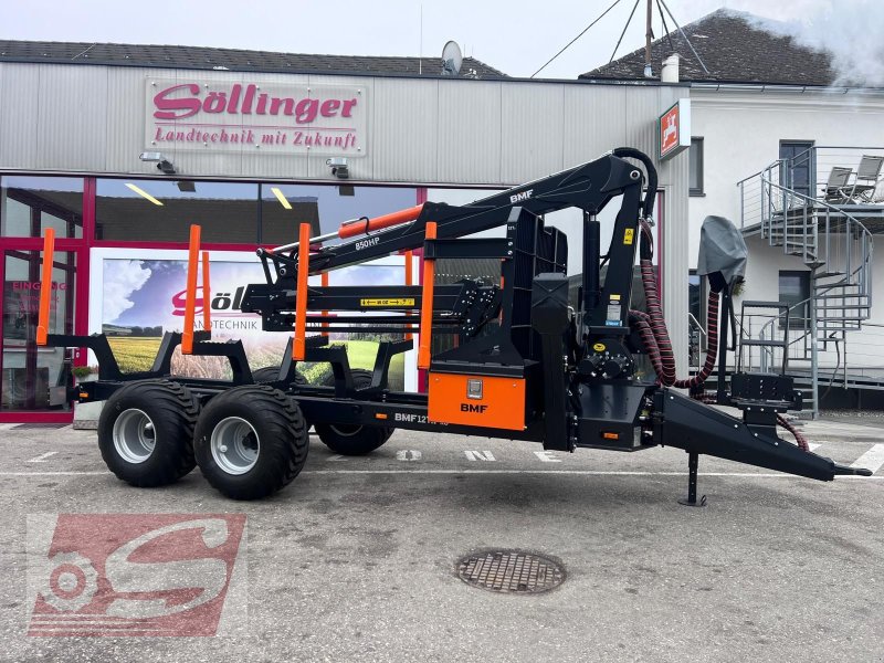 Rückewagen & Rückeanhänger des Typs BMF BMF 12T2 mit BMF 850 HP Kran, Neumaschine in Offenhausen
