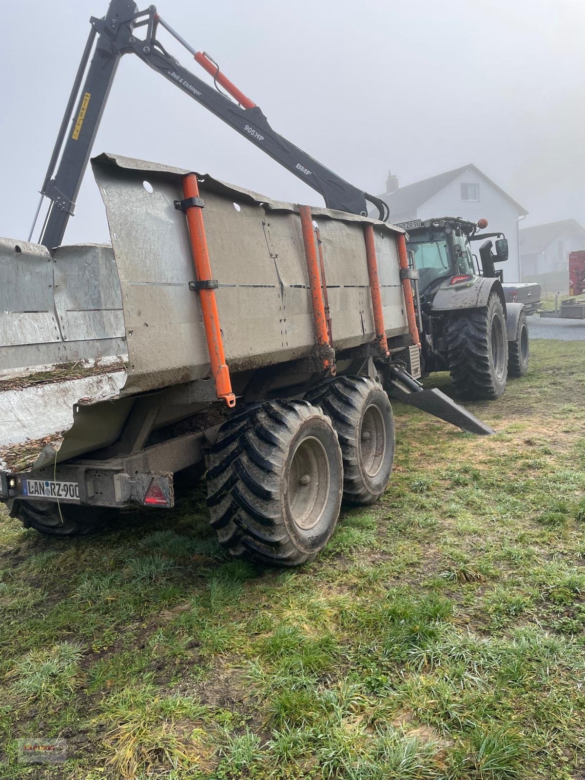 Rückewagen & Rückeanhänger типа BMF BMF 14 PM + 905 Kran, Gebrauchtmaschine в Mainburg/Wambach (Фотография 3)