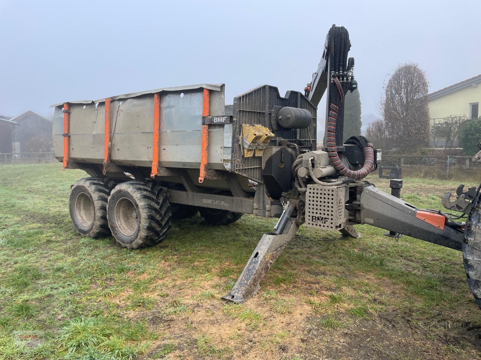 Rückewagen & Rückeanhänger типа BMF BMF 14 PM + 905 Kran, Gebrauchtmaschine в Mainburg/Wambach (Фотография 7)