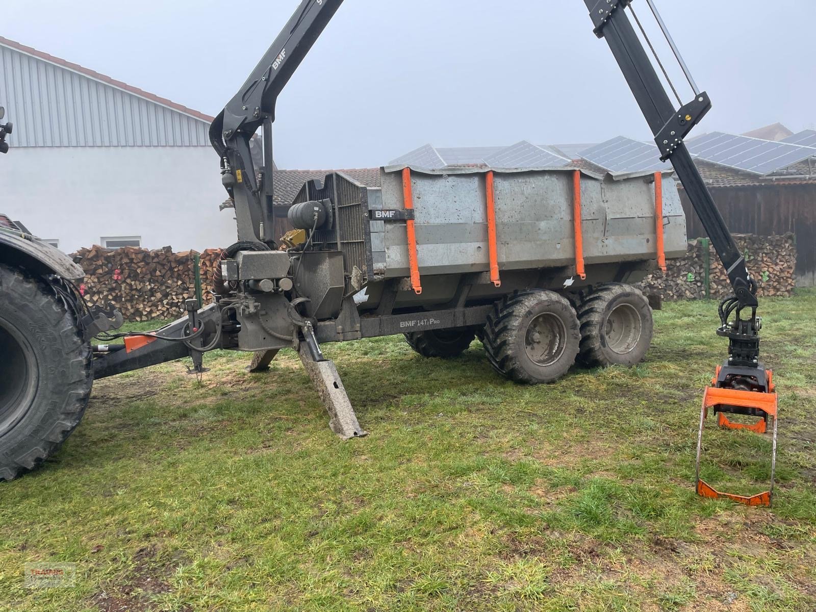 Rückewagen & Rückeanhänger типа BMF BMF 14 PM + 905 Kran, Gebrauchtmaschine в Mainburg/Wambach (Фотография 8)