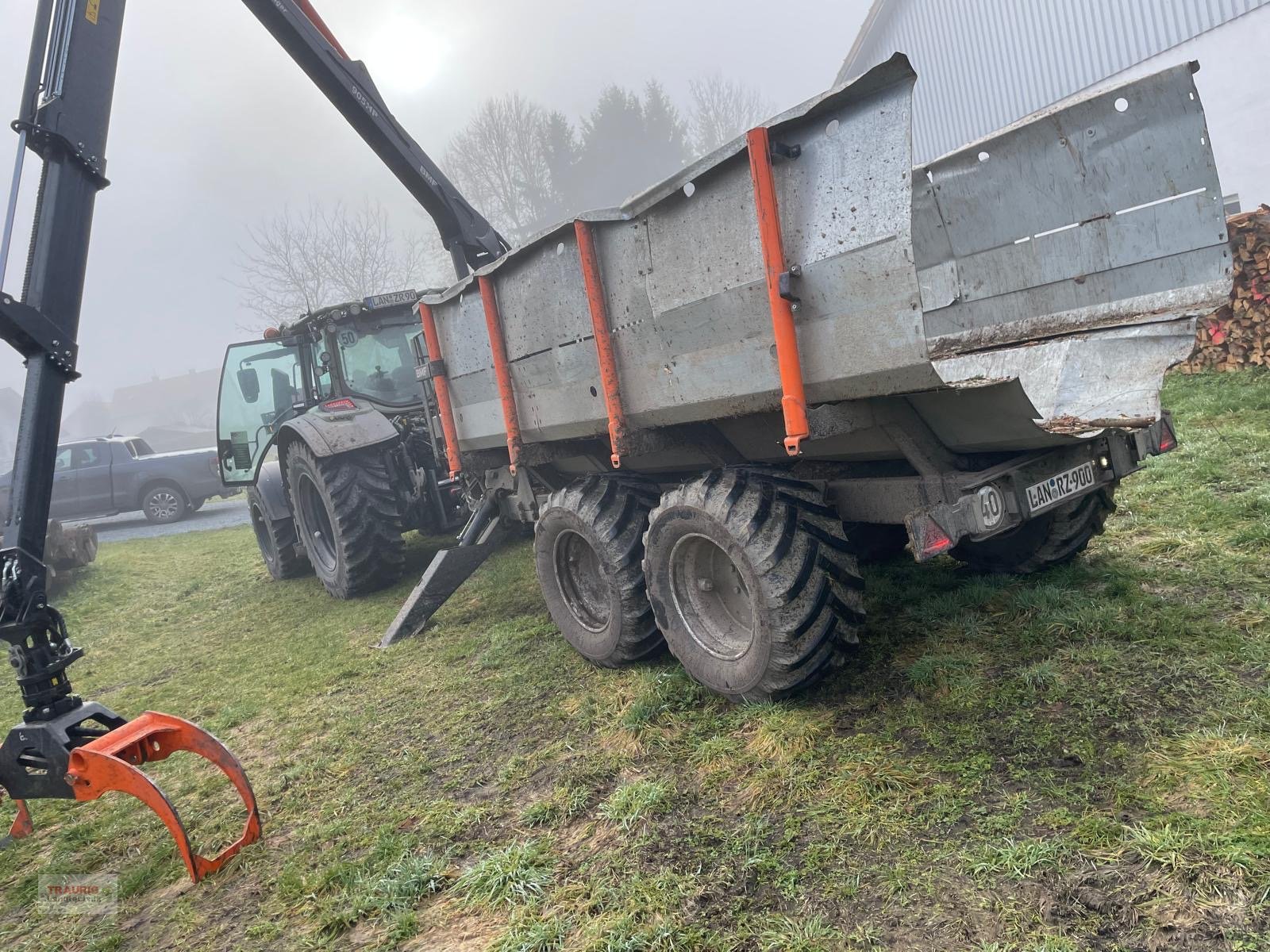 Rückewagen & Rückeanhänger типа BMF BMF 14 PM + 905 Kran, Gebrauchtmaschine в Mainburg/Wambach (Фотография 9)