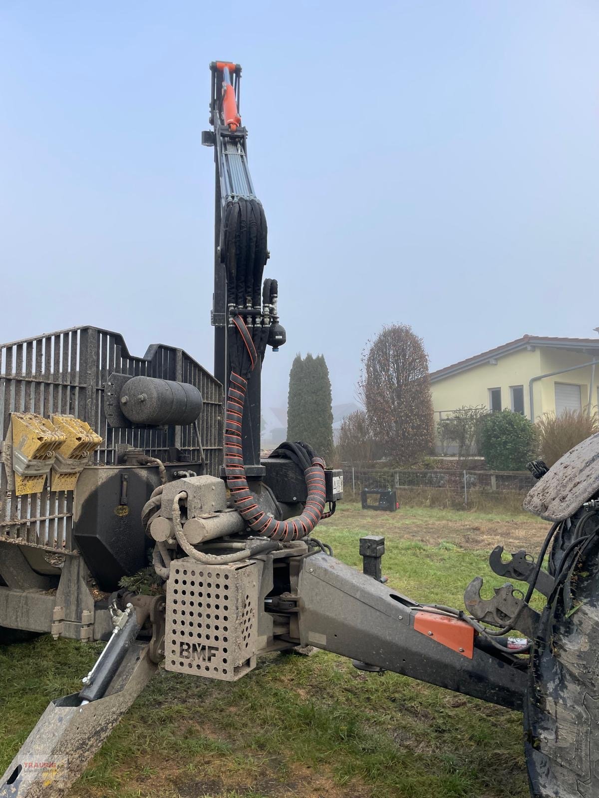 Rückewagen & Rückeanhänger типа BMF BMF 14 PM + 905 Kran, Gebrauchtmaschine в Mainburg/Wambach (Фотография 11)