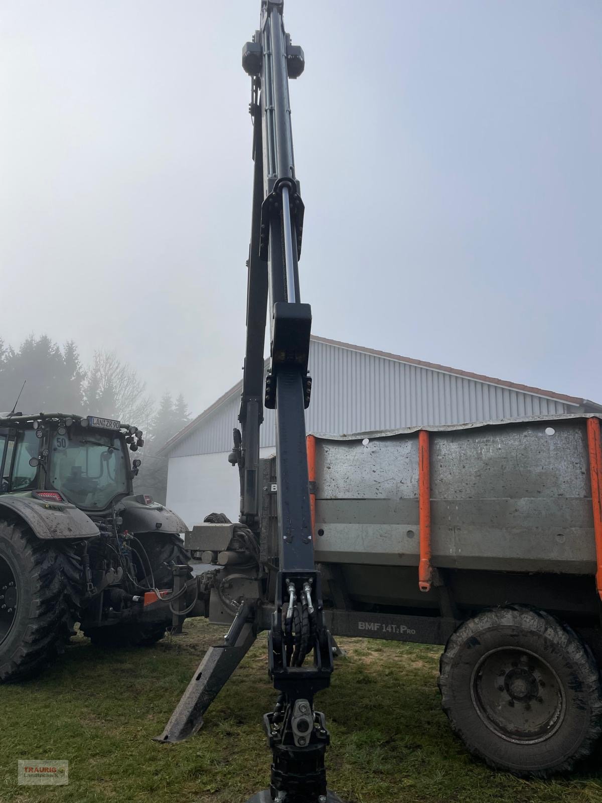 Rückewagen & Rückeanhänger типа BMF BMF 14 PM + 905 Kran, Gebrauchtmaschine в Mainburg/Wambach (Фотография 13)