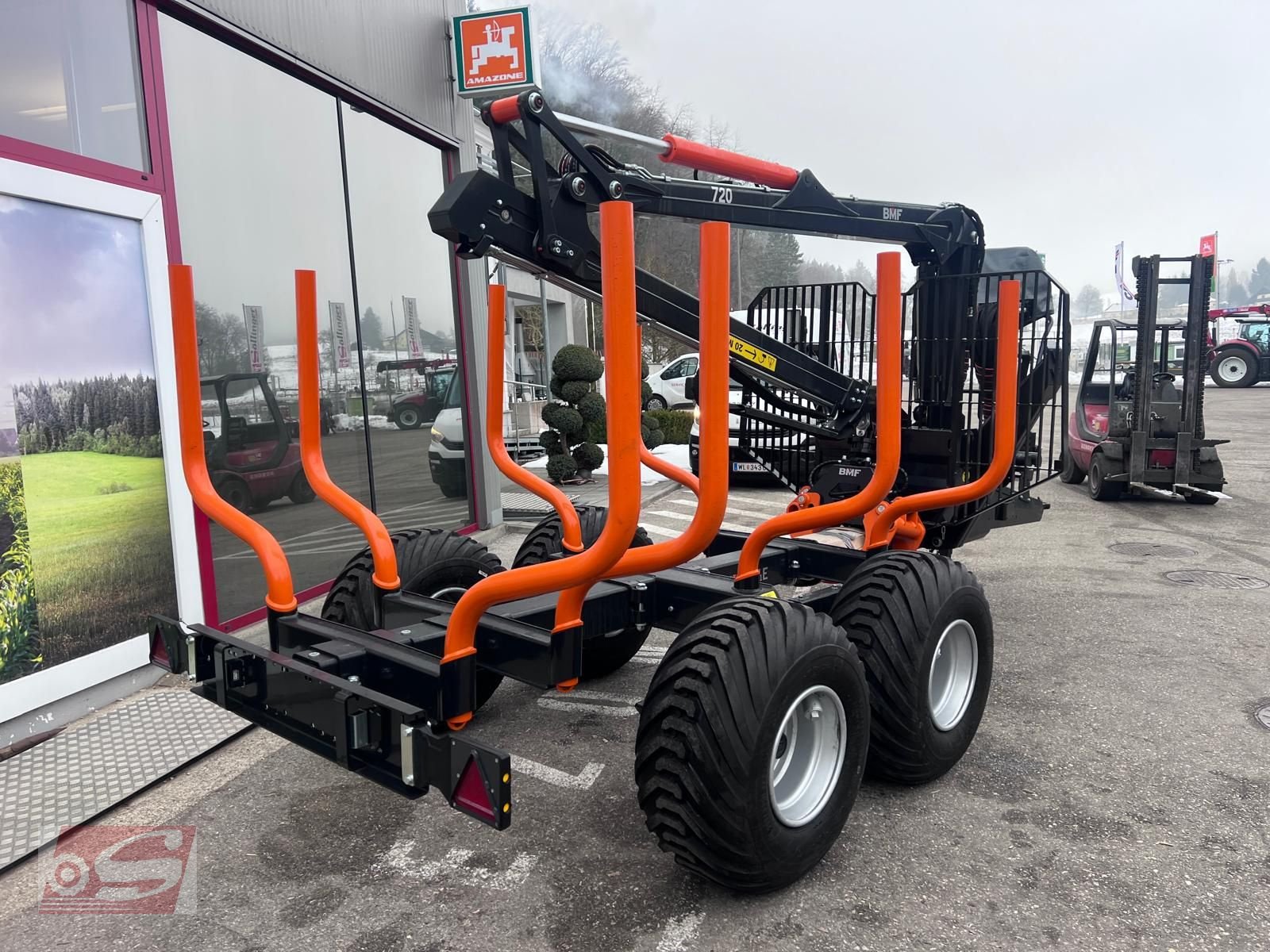 Rückewagen & Rückeanhänger a típus BMF BMF 8T1-E mit BMF 720 Kran, Neumaschine ekkor: Offenhausen (Kép 4)