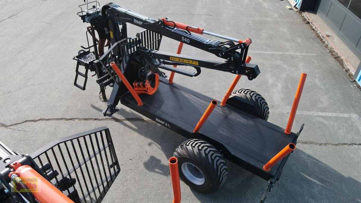 Rückewagen & Rückeanhänger des Typs BMF Forstanhänger 6-10 Tonnen Nutzlast, Neumaschine in Kötschach (Bild 7)
