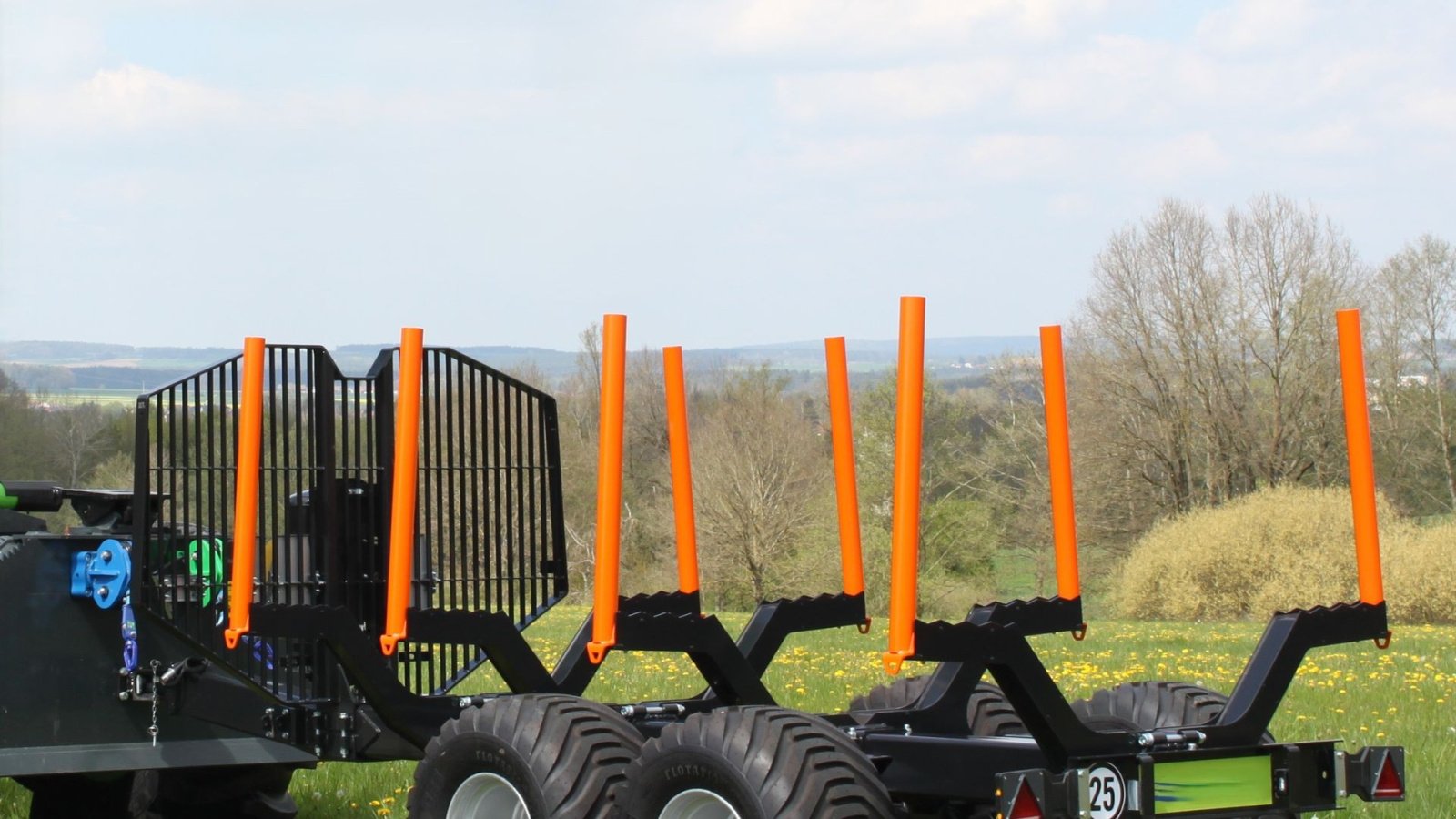 Rückewagen & Rückeanhänger typu BMF skovvogn uden kran, Gebrauchtmaschine v Fredericia (Obrázek 5)