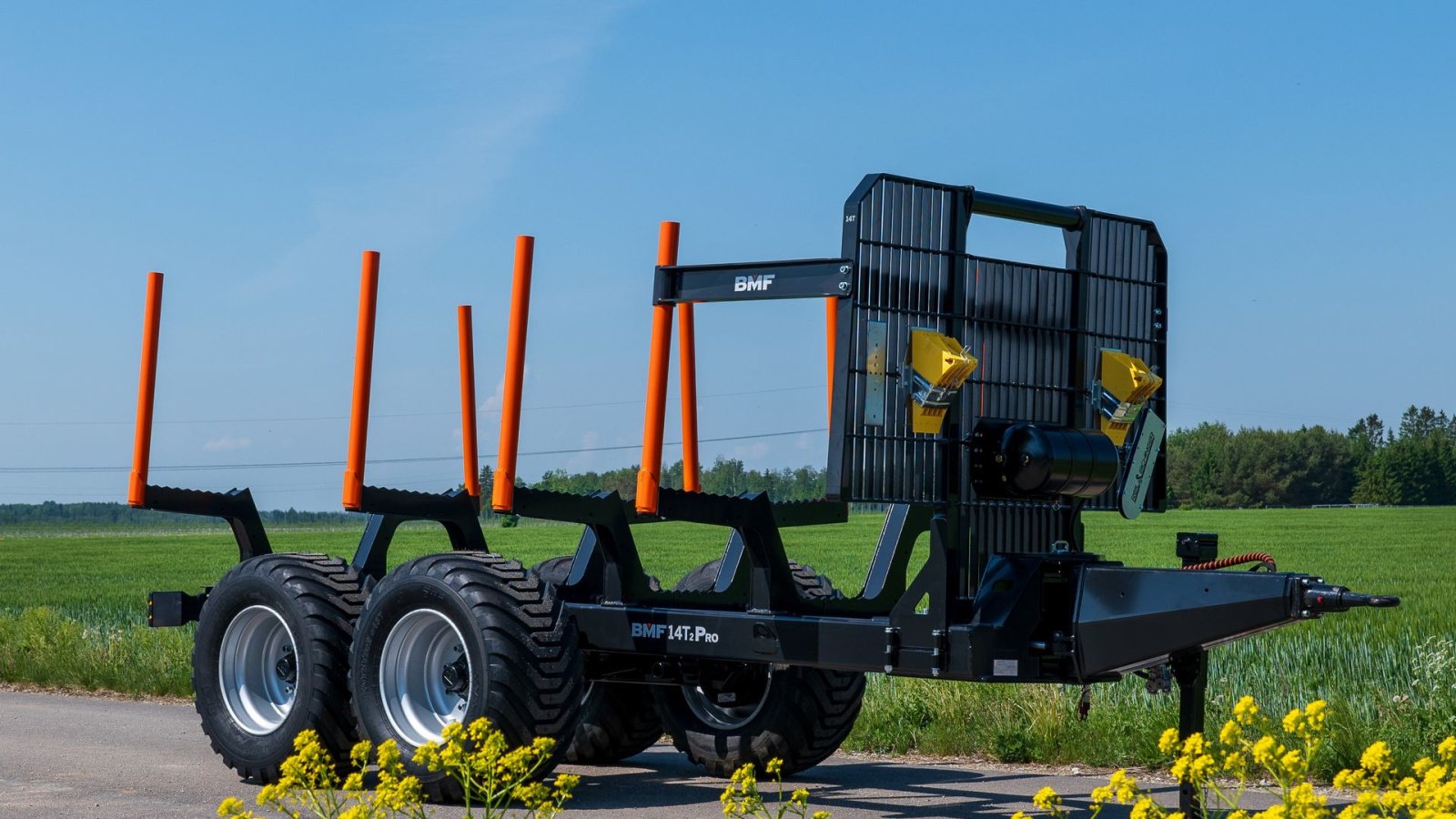 Rückewagen & Rückeanhänger tipa BMF skovvogn uden kran, Gebrauchtmaschine u Fredericia (Slika 4)