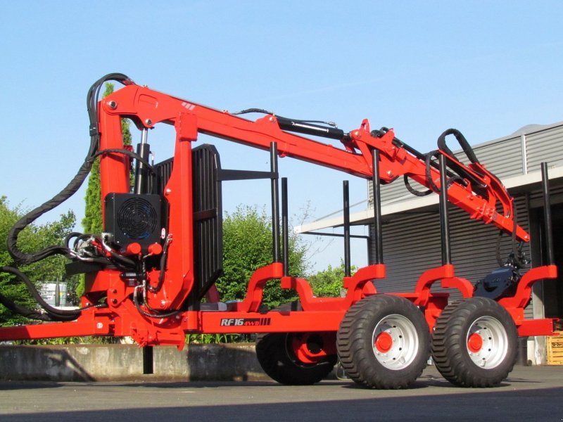 Rückewagen & Rückeanhänger des Typs Conpexim Cranit Wagen RF12EX + Kran F85, Neumaschine in Apetlon (Bild 1)