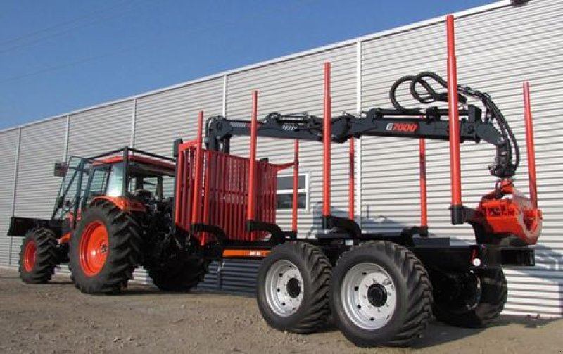 Rückewagen & Rückeanhänger типа Conpexim Rückewagen RF10EX10t NL, Kran G7000, 7 m, Neumaschine в Apetlon (Фотография 2)